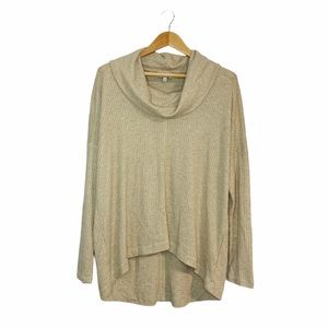 LUCKY BRAND • Waffle Knit Cowl Oversized • Large